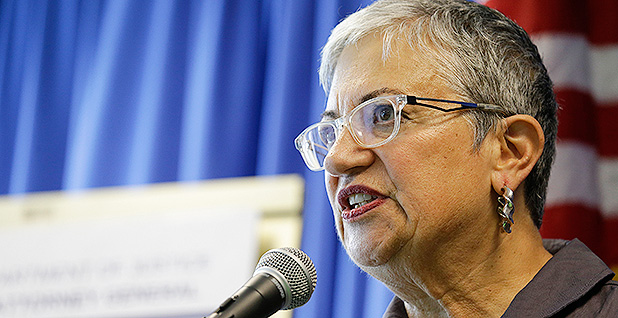 Mary Nichols, chairwoman of the California Air Resources Board. Photo credit: Eric Risberg/Associated Press