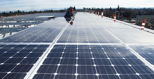 Solar panels. Photo credit: Oregon Department of Transportation/Flickr