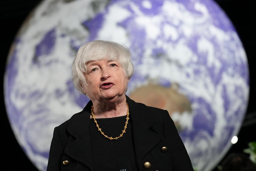 Treasury Secretary Janet Yellen